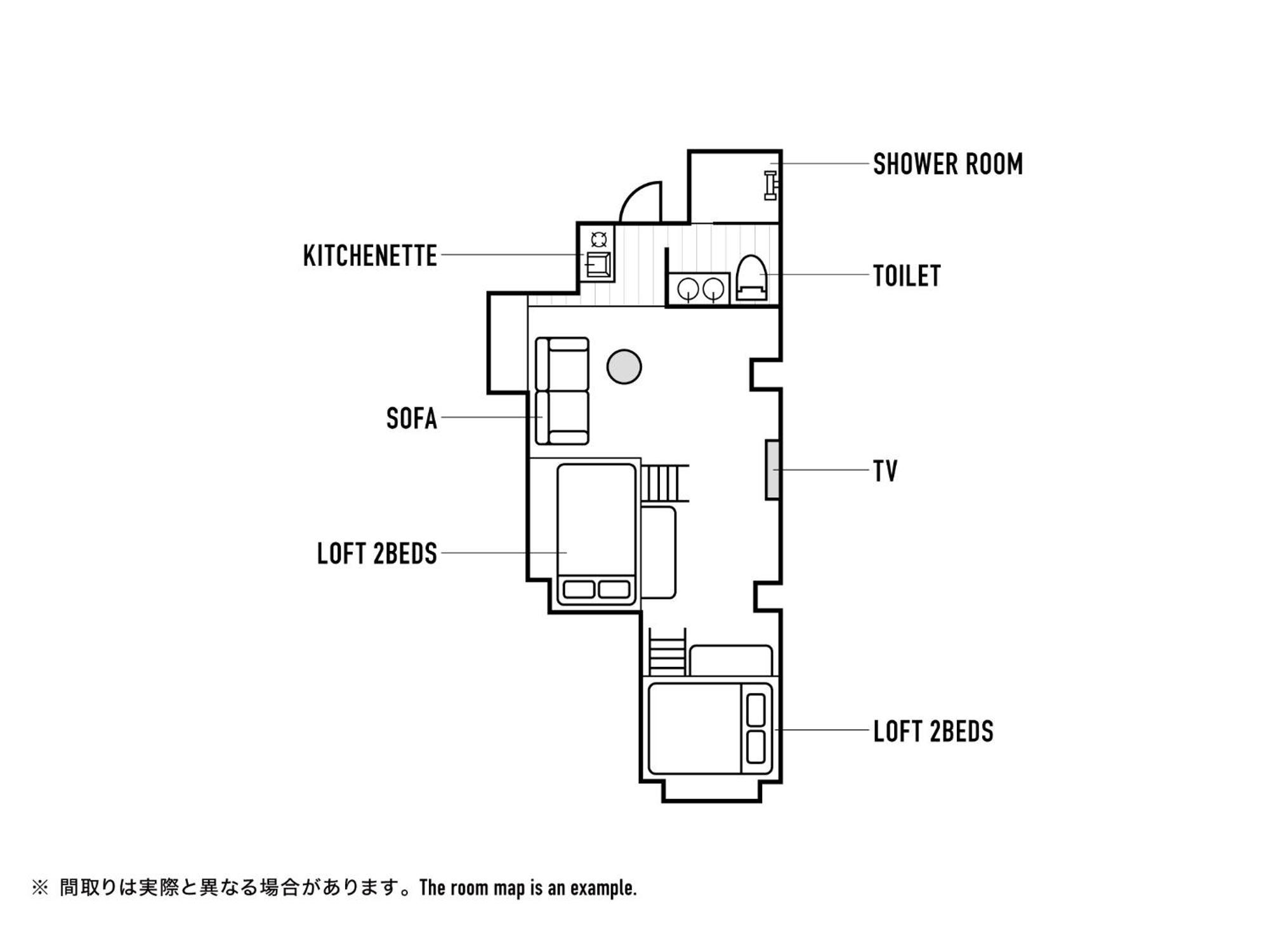 Mizuka Daimyo 4 - Unmanned Hotel - Fukuoka (Fukuoka) Quarto foto